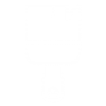 Paintbrush Icon - White